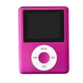 thumbnail image 1 of Reproductor de video HD Reproductor de música MP4 de 1.8 pulgadas Radio FM Lector de libros con auriculares con pantalla de letras, Rosa kenally EL003555-01, 1 of 2