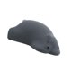 thumbnail image 3 of Sofá perezoso, sillón otomano con respaldo, asiento tipo lounge, chaise lounge creativo con forma de oso Gris oscuro, 3 of 8