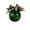 1C - Green, variant on Clearance! Christmas Vintage Hanging Bell Ornament, Christmas Decoration Indoor Outdoor, Metal, Gold