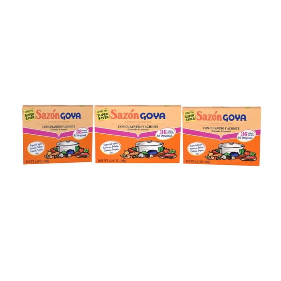 Goya Coriander and Annatto Seasoning 36Pcs  (180g) DLC: février 30 main image 1