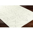 thumbnail image 3 of Hauteloom Celia Wool Living Room, Bedroom Area Rug - Ivory, Gray - 8'10" x 12', 3 of 6