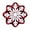 B, variant on Warm Welcome For Every Guest, 26.4'' Non-Slip Washable Snowflake Rug, Cute Christmas Doormat for Indoor and Outdoor Use, Perfect for Home Entrances, Kitchens, and Bathrooms