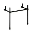 thumbnail image 2 of ANZZI Verona 34.5 in. Console Sink in Matte Black with Carrara White Counter Top, 2 of 8