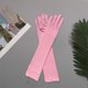 thumbnail image 4 of Guantes Opera Adulto Sobre el Codo Spandex Largo Elástico | Accesorios de disfraces suaves y ligeros para mujer | 17.7" Múltiples colores | Cosplay de fiesta de graduación | 1 par | Ajuste cómodo, 4 of 7