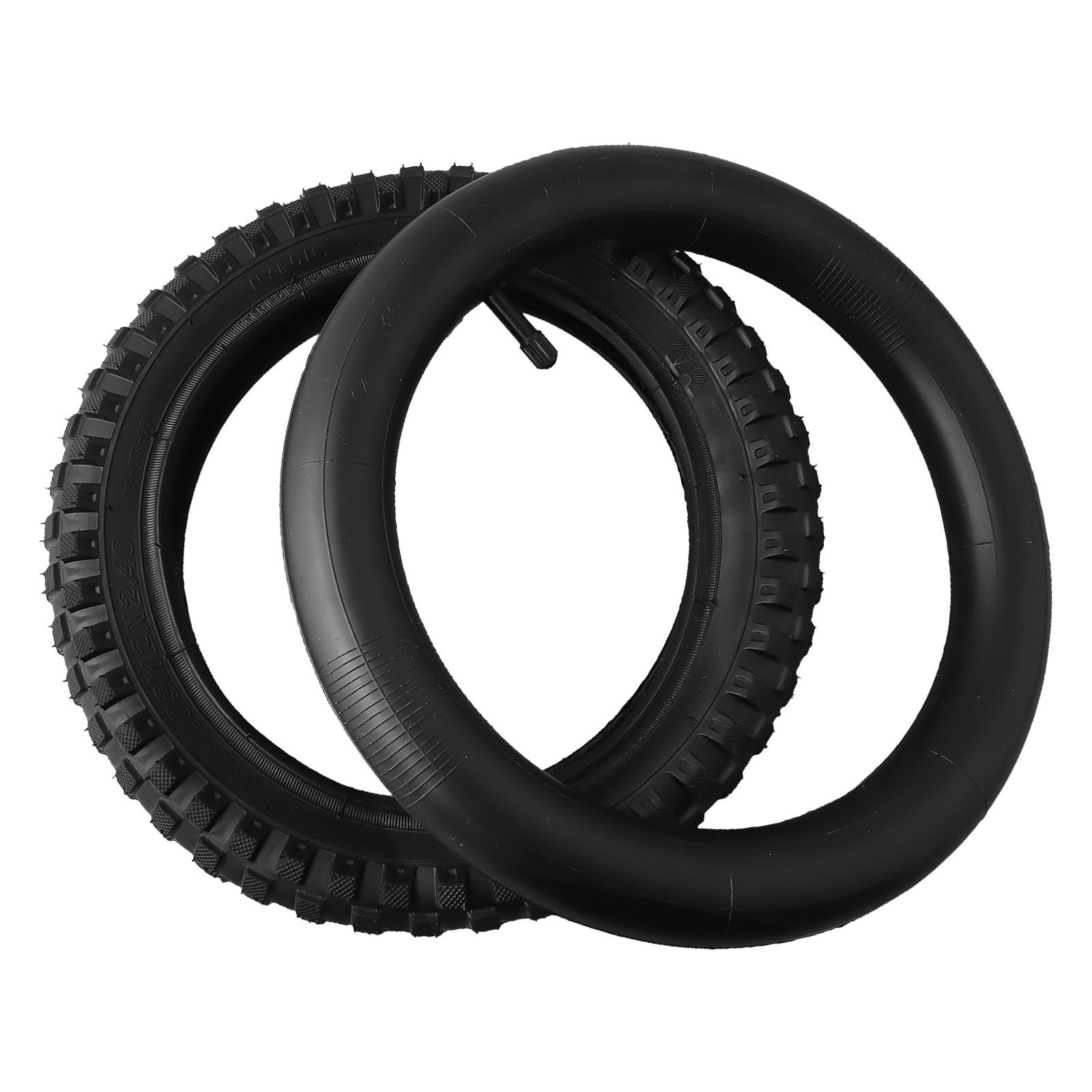 12 inch wheel Tire 12 X2.125 2.4 bicycle outer inner tube set kids bike 12x2.4 outer innertube Walmart