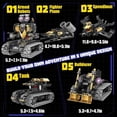 thumbnail image 5 of Robot Building Kit with APP/Remote Control STEM,echnic Coding Robotic Toys,Buildable 5in1 Models with 323+ Pieces, 5 of 7
