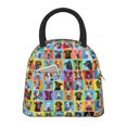 thumbnail image 1 of Easygdp Cute Dogs Collage Bolsa de Almuerzo Insulada Grande, Forro de Aluminio, Diseño Espacioso, a Prueba de Fugas, Ideal para Trabajo, Picnics, Viajes y Actividades al Aire Libre, 1 of 6