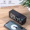 thumbnail image 1 of Bluetooth Speaker Digital Alarm Clock Loud Dual Alarm Clocks Portable With FM Radio, 1 of 9