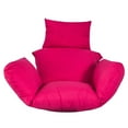 thumbnail image 1 of Hanging Swing Chair Cushion Egg Chair Replacement with Headrest Pillow for Patio Porch Backyard, 1 of 7