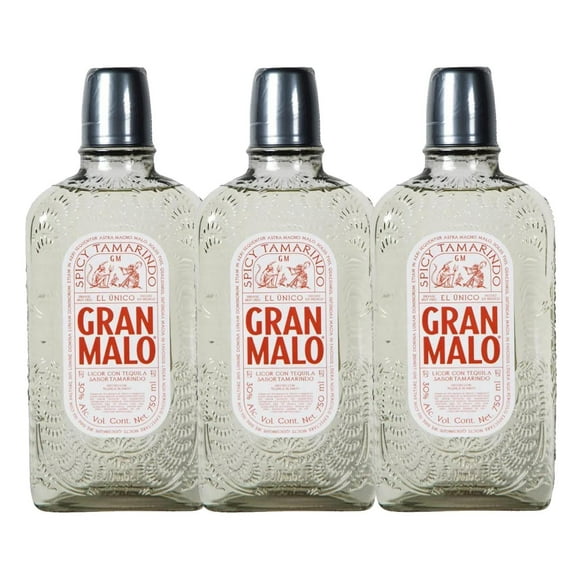 3x2 Licor de Tequila Gran Malo Tamarindo 750 ml