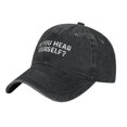 thumbnail image 2 of Do You Hear Yourself Hat for Women Funny Baseball Caps Funny Birthday Gifts for Women, 2 of 7