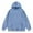 Blue Hooded Sweatshirts for Men, variant on Men's Acid Wash Hoodie Long Sleeve Pullover Sweatshirt Oversized Loose Fit Streetwear Basic Tops with Pocket Purple XXL