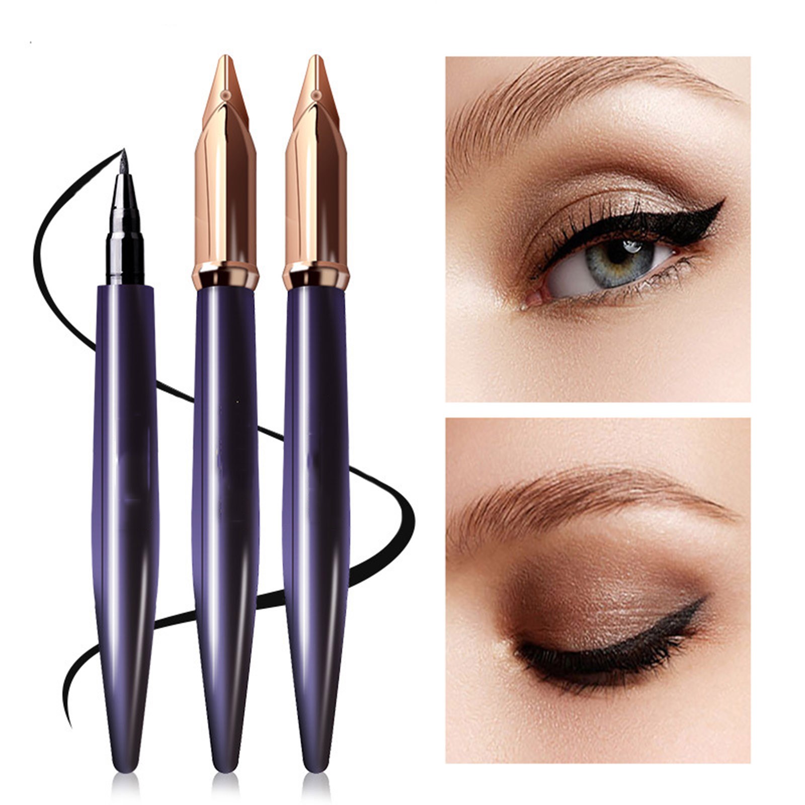 Eyeliner Water Smudge Resistant Long Wearing Retractable 2024 Black Seal Seal Suitable For Seal 4955