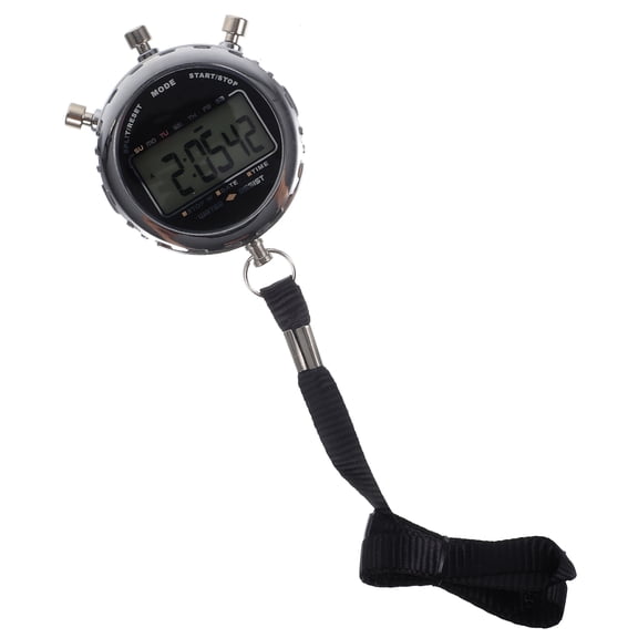 KALLORY 1Pc Sports Electronic Stopwatch with LCD Display and Large Buttons for Accurate Timing