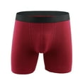 thumbnail image 5 of Xihbxyly Ropa Interior Masculina, Bóxers de Algodón Transpirables, Ajuste Suave y Cómodo, Diseño Elegante de Cintura Baja, Ideal para Uso Diario, Gimnasio, Deportes y Relajación, Ideal para Estilos d, 5 of 5