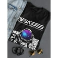 thumbnail image 3 of NASA It Looks Pretty From Here Women T-Shirt, Female Large, 3 of 4
