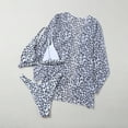 thumbnail image 4 of Conjunto de 3 piezas Halter Bikini Pareos Cubrir Traje de baño Playa Traje de baño con estampado de leopardo Fridja  nalpqowj19667, 4 of 5