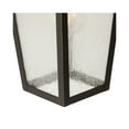 thumbnail image 5 of Padgett Collection One-Light Transitional Antique Bronze Clear Seeded Glass Outdoor Wall Lantern, 5 of 9