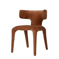 Modrest Saehee - Modern Rust Velvet Dining Chair