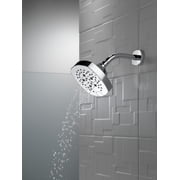 Delta Universal Showering Components: 5-Setting H2Okinetic Shower Head