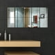 thumbnail image 3 of Pegatina de pared acrílica cuadrada para baño, decoración del hogar, pegatina de espejo estéreo autoadhesiva DIY de 1 mm, 3 of 4