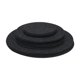 thumbnail image 1 of 60 separadores de platos de fieltro redondos para almacenamiento y protección de platos. 90 unidades negras, 1 of 9
