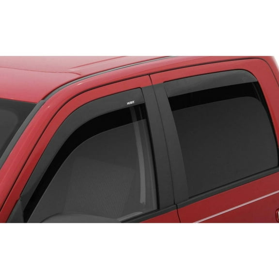 Husky Liners 2864081 Low Profile Ventvisor Smoke Fits 2019–2025 Dodge Ram 1500 & Ram Truck 1500 Quad Cab 4Pc In-Channel