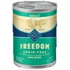 Blue Buffalo Freedom Grain Free Natural Adult Wet Dog Food, Lamb 12.5oz cans (Pack of 12)