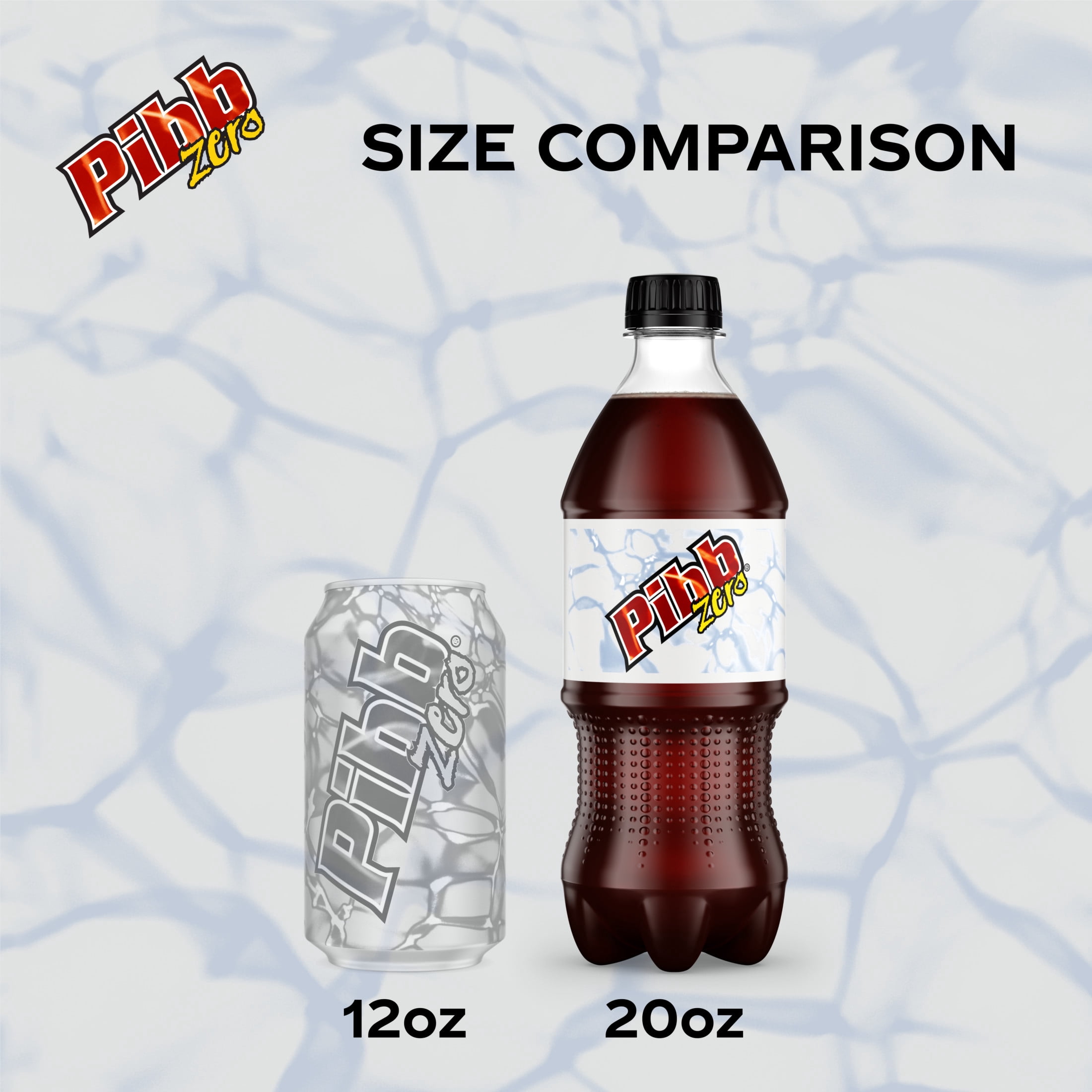 Pibb Diet Zero Sugar Spicy Cherry Soda Pop, 20 fl oz Bottle