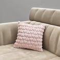 thumbnail image 5 of Juego de 2 fundas de almohada de 18 x 18, fundas bohemias para cama, funda de almohada mullida para sofá para sala de estar, 5 of 5