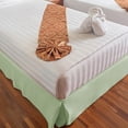 thumbnail image 2 of Padrick 1500 Thread Count 100% Brushed Microfiber Wrinkle Resistant Solid Bed-Skirt by Blue Nile Mills -Queen, 2 of 3