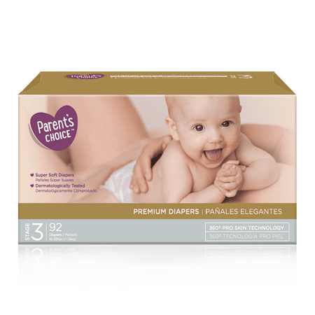 Parent's Choice Premium Diapers (Choose Size and Count)
