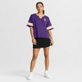thumbnail image 3 of Women's Fanatics Purple Minnesota Vikings Redzone Curl Route T-Shirt, 3 of 5