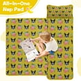 thumbnail image 4 of Yellow Boston Terrier and Flower Toddler Nap Mats for Kids Preschool,Sleeping Mat Bag or Kids,Toddler Sleeping Bag,Toddler Nap Mat or Daycare, 4 of 6