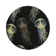 thumbnail image 2 of Easygdp Jellyfish Automobile Tire Dust Cover, 14-17in Spare Tire Cover Universal Fit for Trailer, Car, Truck, SUV, Jeep - 17 inch, 2 of 9