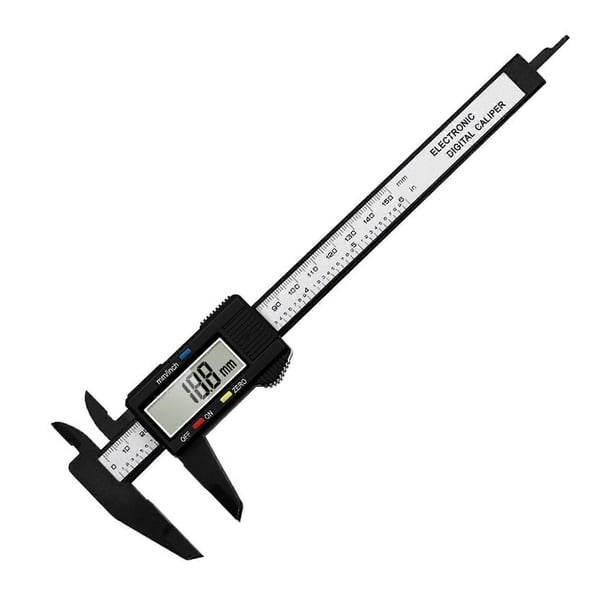 Electronic Digital Vernier Micrometer Caliper Measuring Tool Large LCD ...