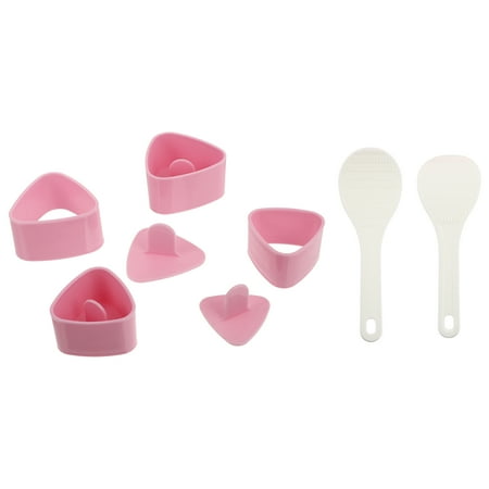 

2 Sets Home Onigiri Making Tools Kitchen Rice Adorable Rolls Molds Sushi Molds