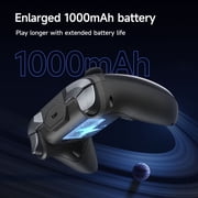 QUCOPRE Wireless Gaming Controller for PC,Switch,Android,iOS,Steam, with Charging Dock/TMR Joysticks/Dual-Mode Triggers/6-Axis Gyro/Programmable Buttons