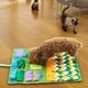 thumbnail image 5 of Alfombra lavable verde claro para mascotas, rompecabezas para mascotas, juguete de alimentación, almohadilla de entrenamiento para olfatear, 5 of 5