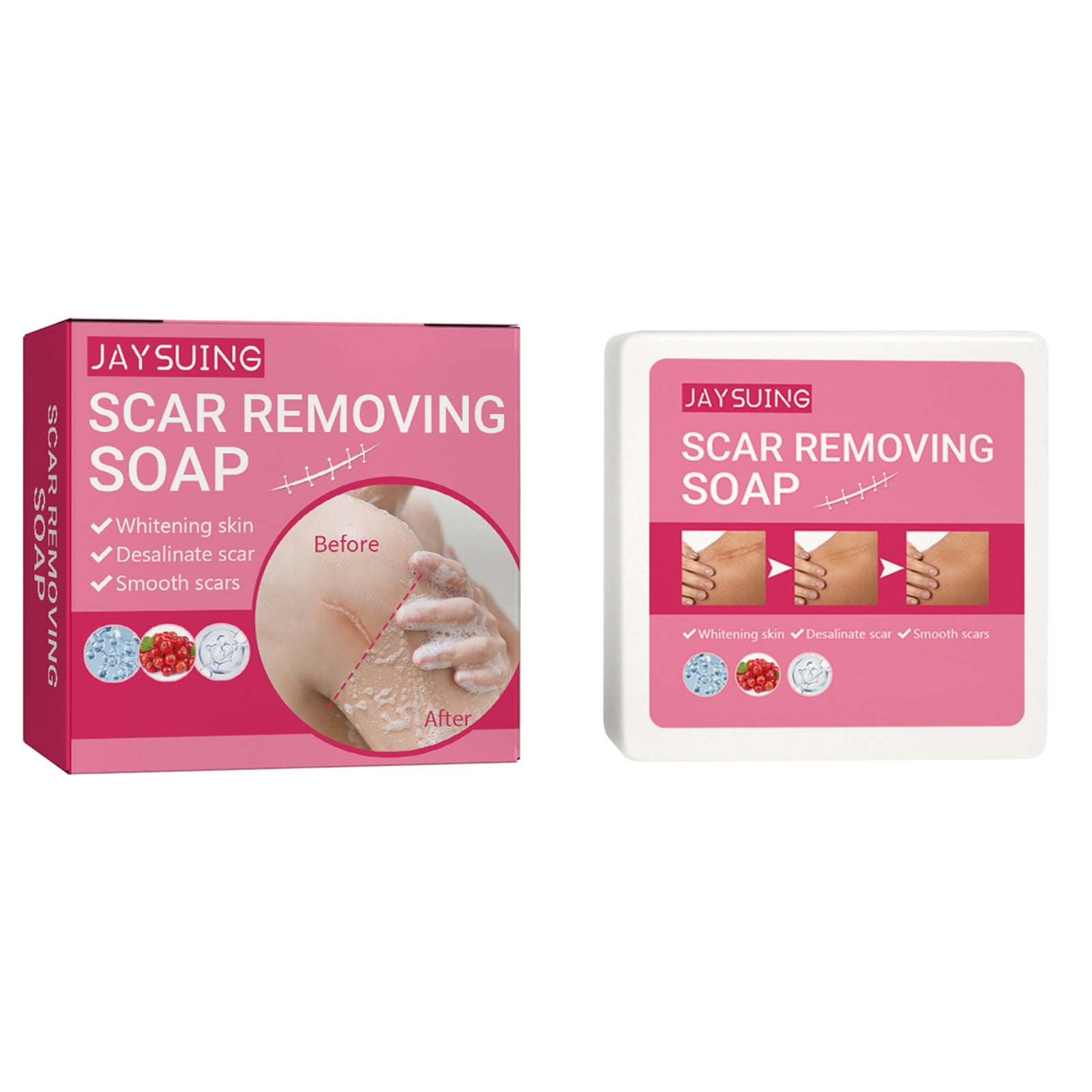 Bluethy 100g Skin Repair Soap Reduce Stretch Marks Repairing Burns