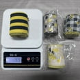 thumbnail image 3 of Bumble Bee Ribbon Wired Polka Dot Wired Edge Ribbon Bee Vertical Stripe Craft Ribbon Decorative Ribbon for Wrapping, Party Decoration, Hair Bows, 3 of 8