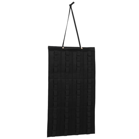 HOMEMAXS Martial Arts Belt Hanging Bag Circus Clown Clothes Accessories Handle Child Black