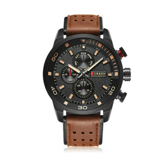 Reloj Curren KREB110128 café Hombre Cuarzo