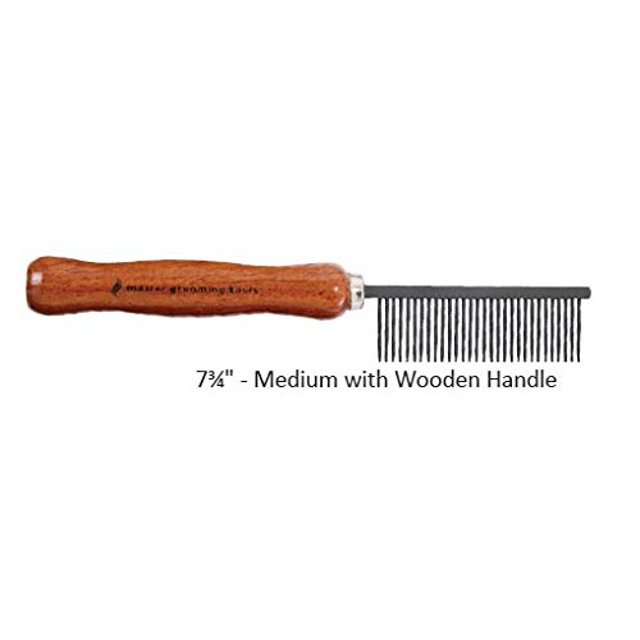 Professional ANTI STATIC Dog Grooming Combs Xylan Coated Wear Resistant
