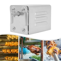 Rotating BBQ Motor - 15W 2rpm AC Motor, 88lbs Load Capacity, 201 Stainless Steel, Quiet & Durable for Gas, Charcoal & Electric Grills