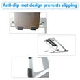 thumbnail image 3 of Support pour Ordinateur Portable Support Multi-Angle avec Trou de Ventilation Élevé Angle Réglable Pliable pour Ordinateur Portable Taille jusqu'à 17 Pouces, 3 of 8