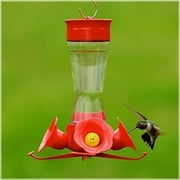 Perky-Pet 203CPBN Pinch Waist Glass Hummingbird Feeder with Free Nectar, New