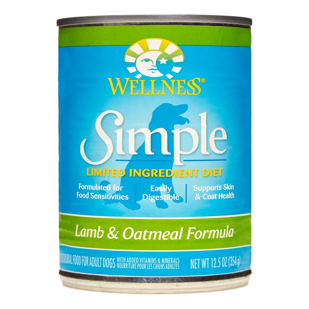 Wellness Simple Limited Ingredient Lamb & Oatmeal Formula Wet Dog Food