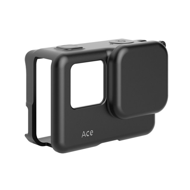 VRIG Sports Camera Silicone Case Protective Cover Cage with Lens