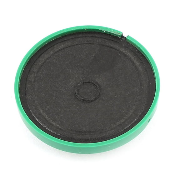 Unique Bargains 0.5W 8Ohm 40mm Dia External Magnet Electronic Speaker Loudspeaker Green